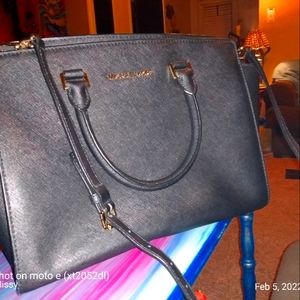 Michael Kors Selma Saffiano Leather Large Satchel